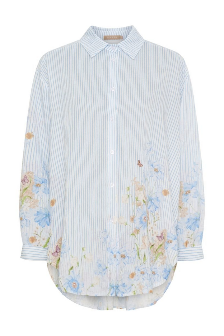Förbeställning - Marta Du Chateau - Mdcpatricia Shirt 2625b - Celesteda451V8