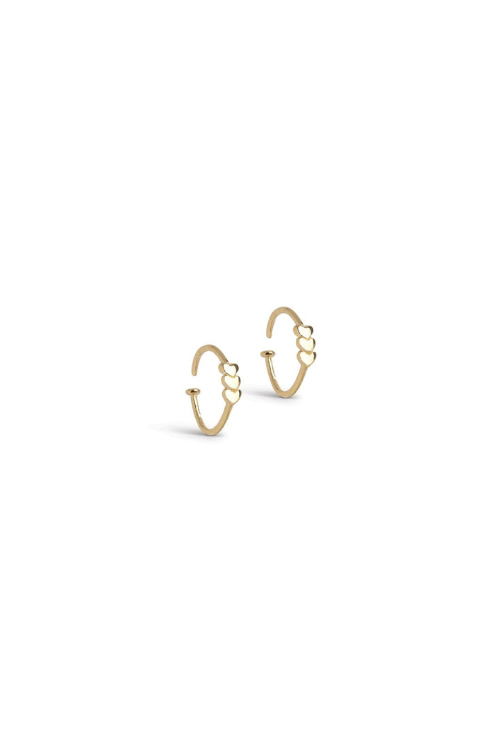 Enamel Copenhagen - Hoops, Twistie Love E449G - 925S/Gp