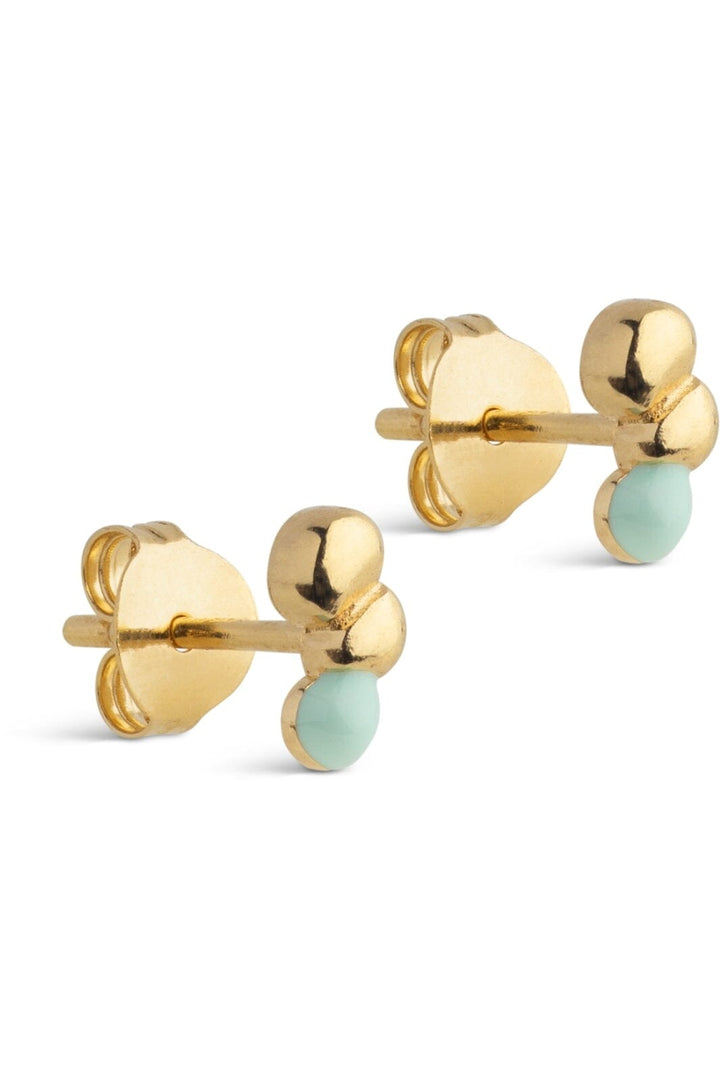 Enamel Copenhagen - Studs, Nara E475G - Mint