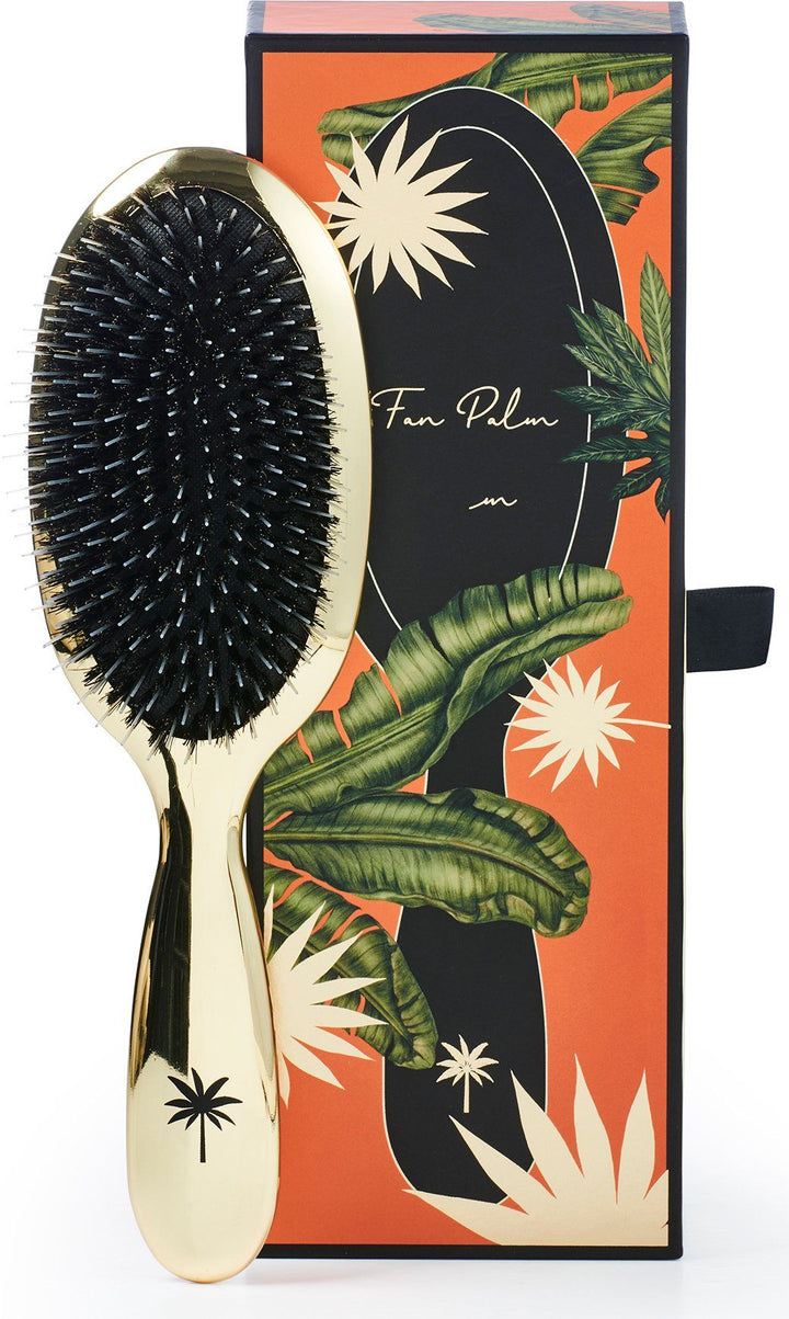 Fan Palm - Hair Brush Medium - Hollywood Hårbørster 