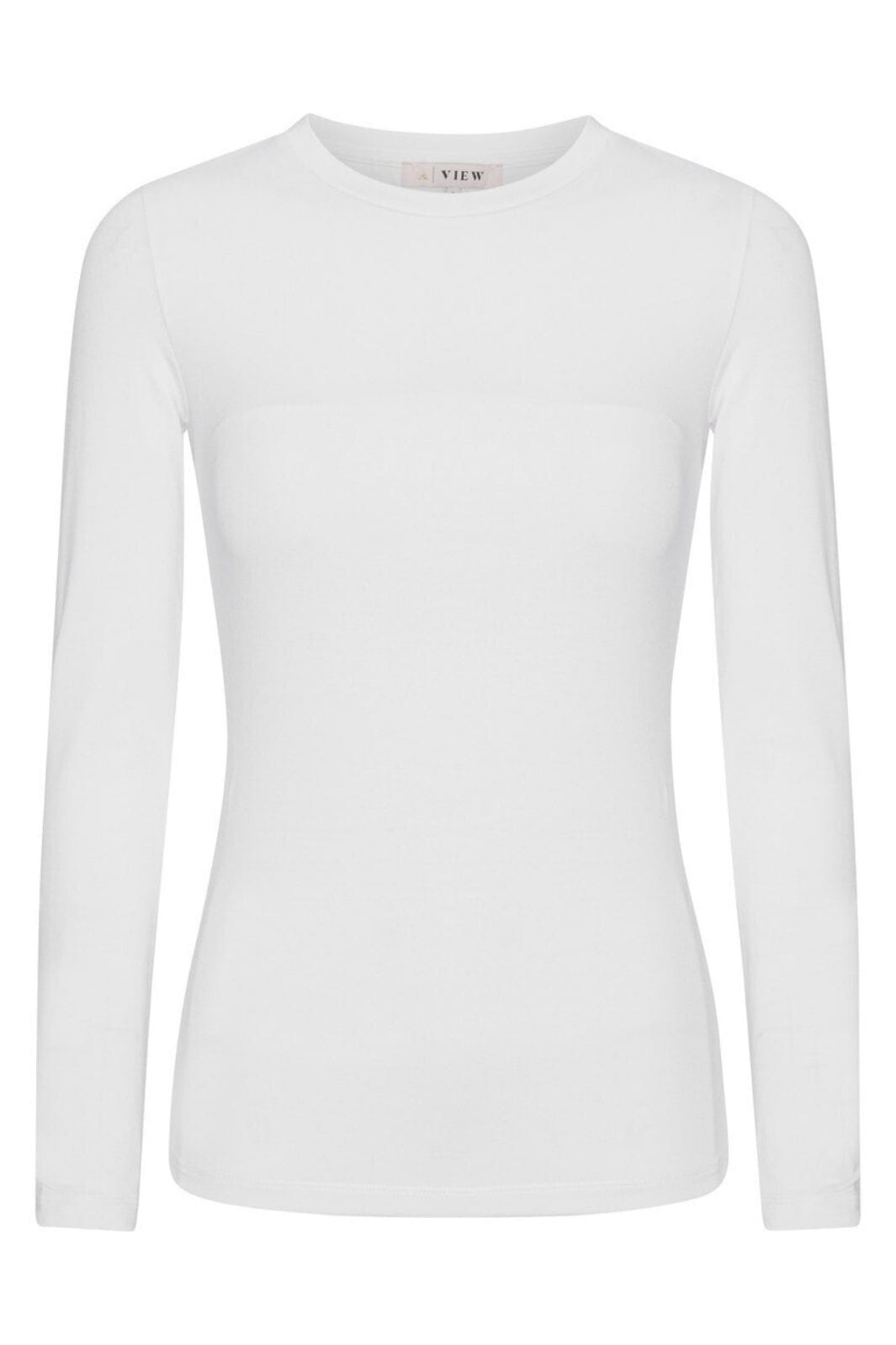 Forudbestilling - A-VIEW - Stabil Top L/S - 000 White Bluser 