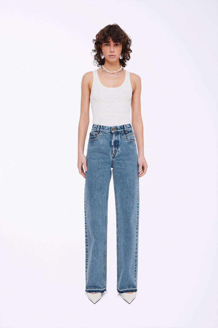 Forudbestilling - Ball - Baserena Jeans - 204028 Marble Wash Jeans 