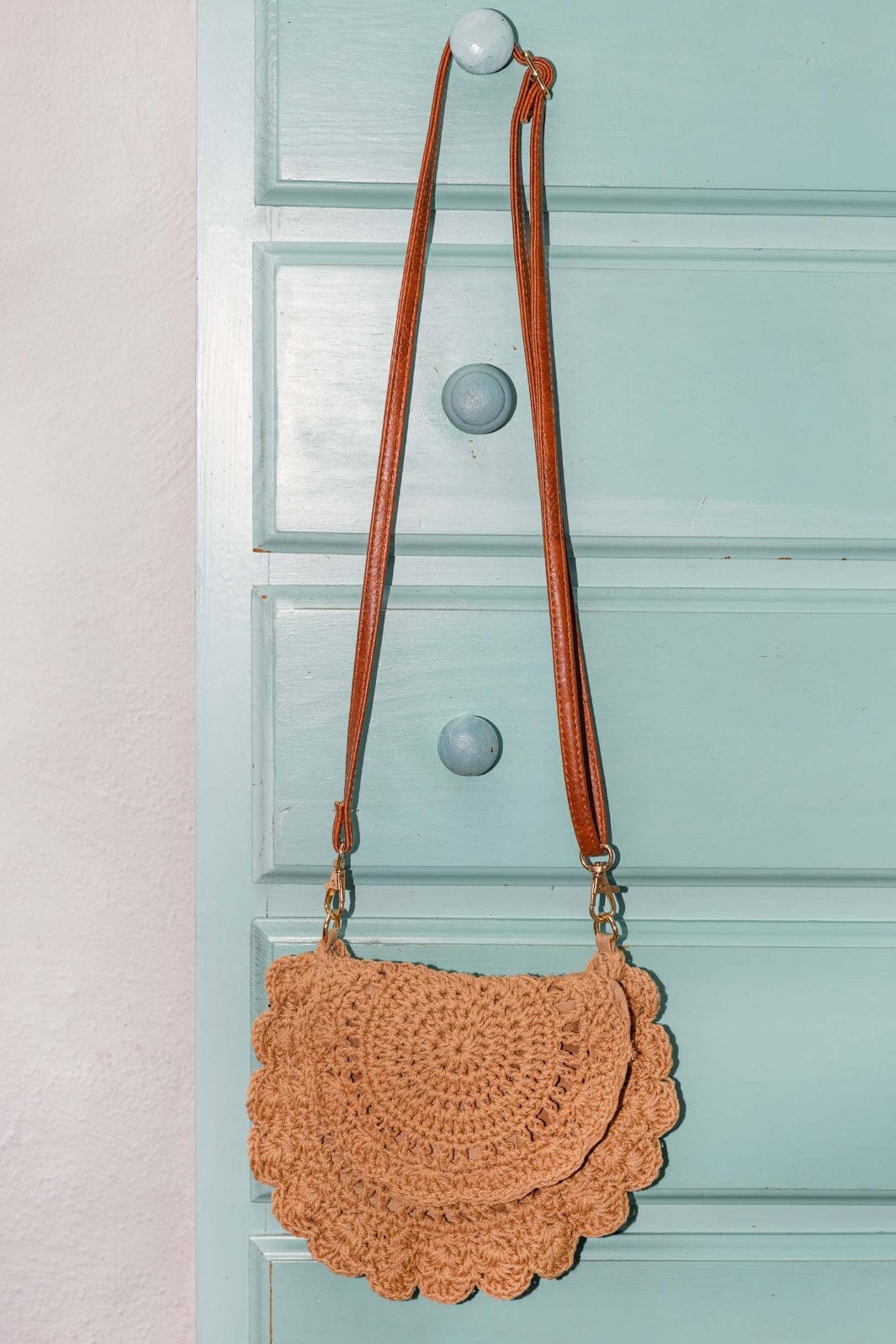 Black Colour - Bccrochet Mini Bag 9351 - Nature