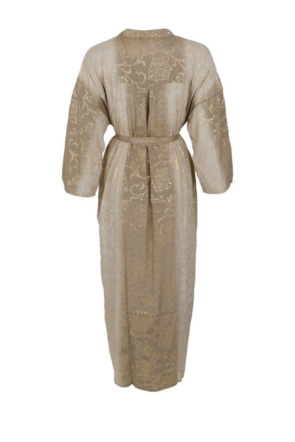 Forudbestilling - Black Colour - Bcluna Dakota Kaftan Dress - Golden Poetic - (Marts) Kjoler 