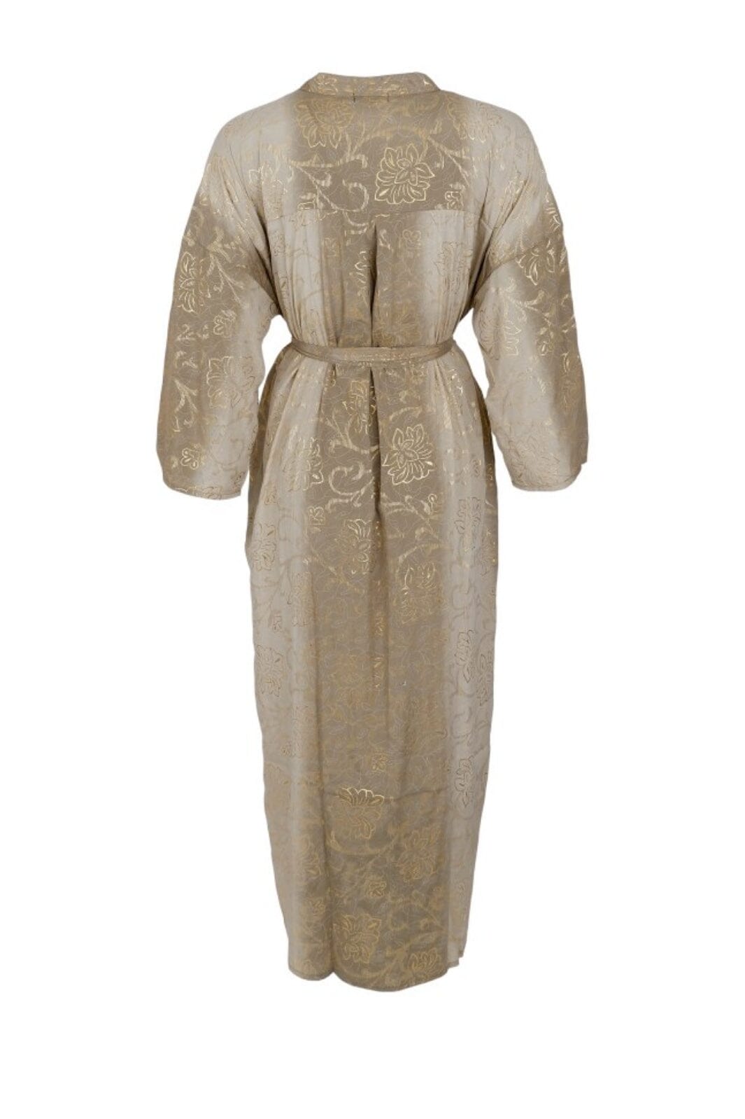 Forudbestilling - Black Colour - Bcluna Dakota Kaftan Dress - Golden Poetic - (Marts) Kjoler 