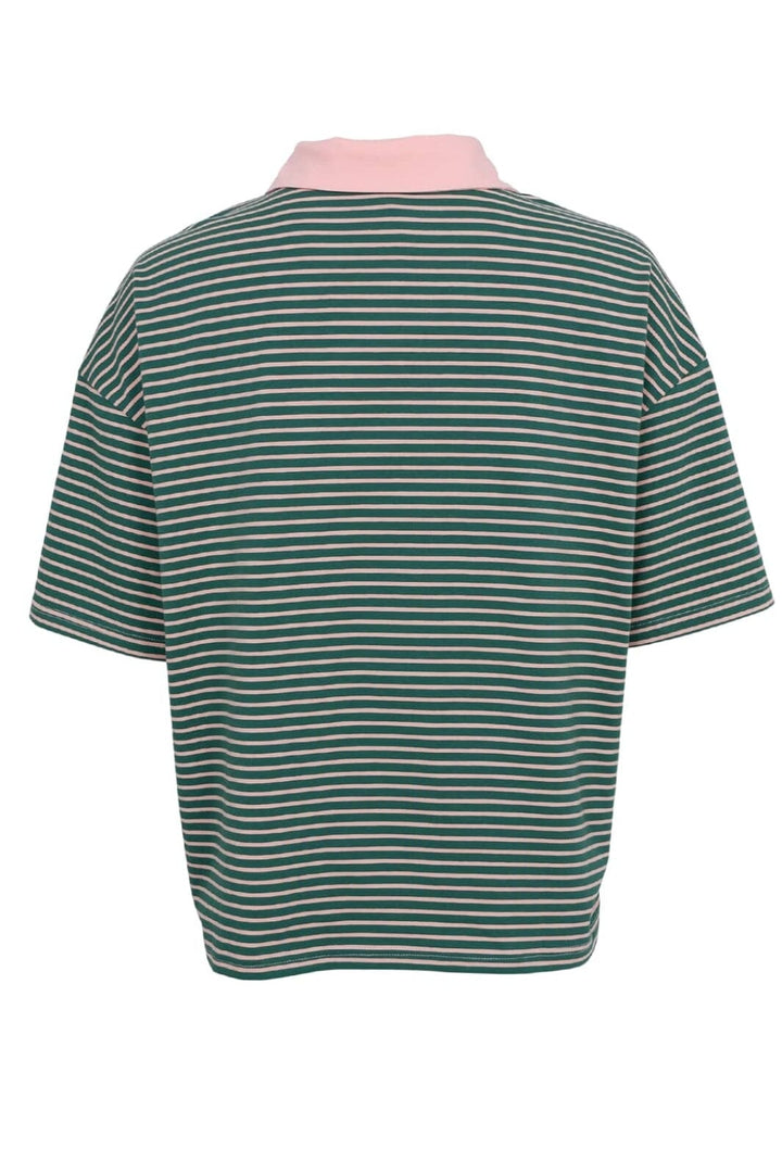 Black Colour - Bcmillia S/S Polo Shirt 40868 - Green