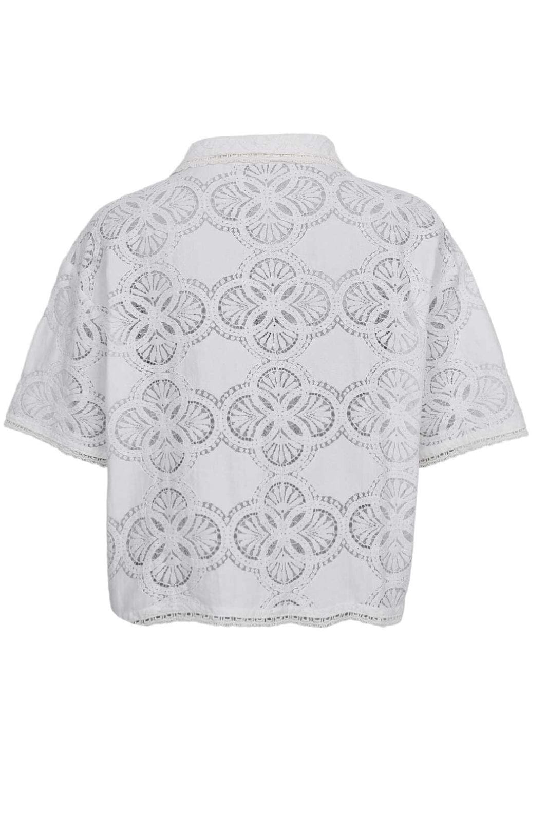 Black Colour - Bcmilos Lace Blouse 40877 - Off White