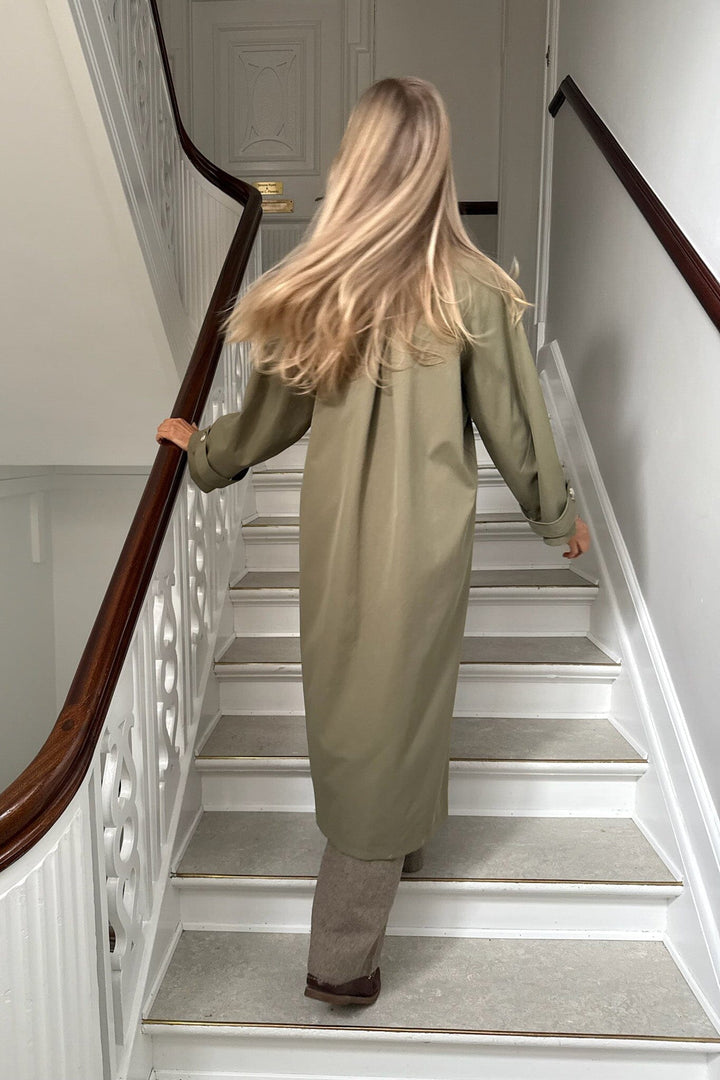 Forudbestilling - BYIC - Avaic Trenchcoat A23791 - Dark Khaki Jakker 