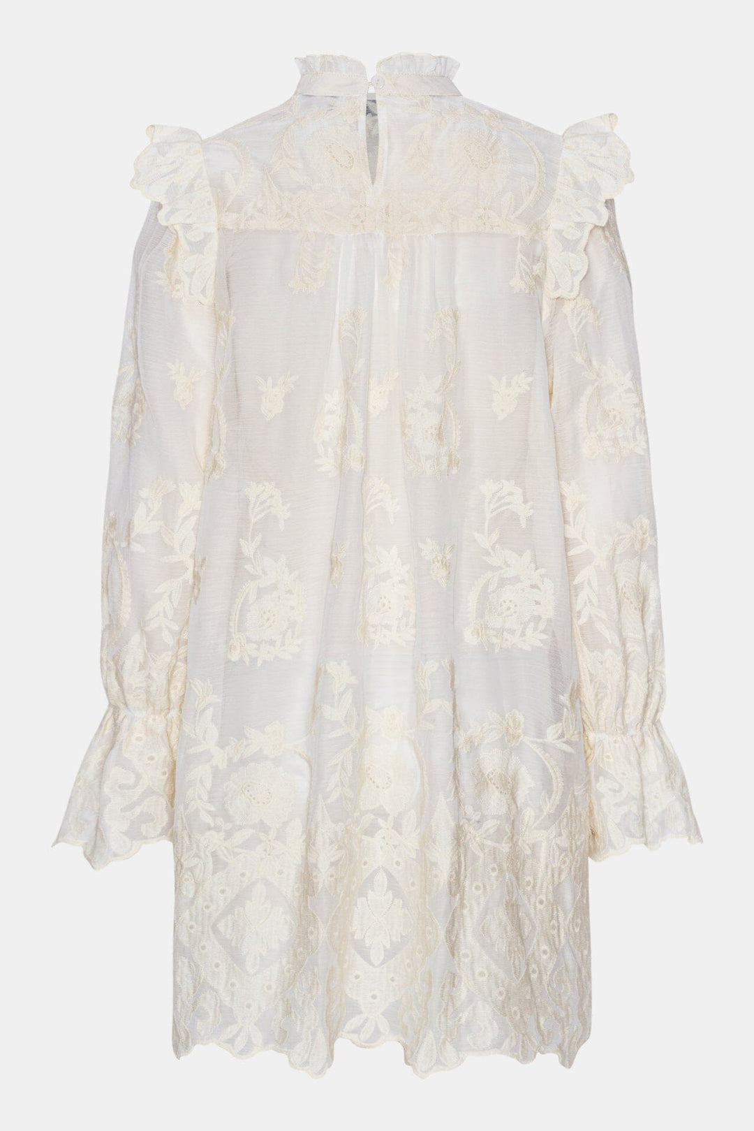 Forudbestilling - BYIC - Ellinoric Lace Dress - vw Vintage White Kjoler 