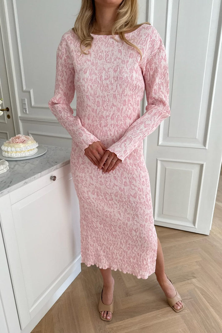 BYIC - Odaic Dress A1015 - Light Pink Floral