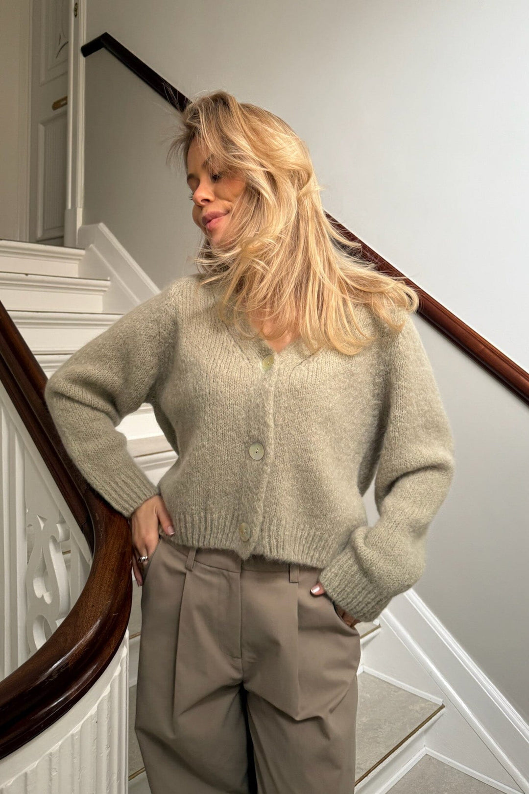 Forudbestilling - BYIC - Vickyic Cardigan 3339 - Pistachio Cardigans 