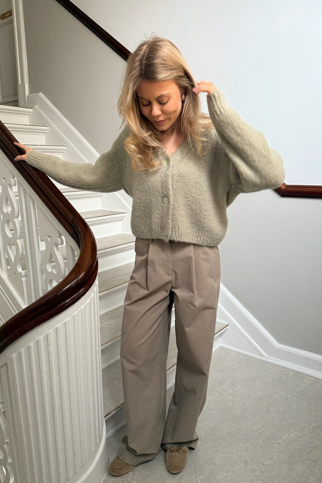 Forudbestilling - BYIC - Vickyic Cardigan 3339 - Pistachio Cardigans 