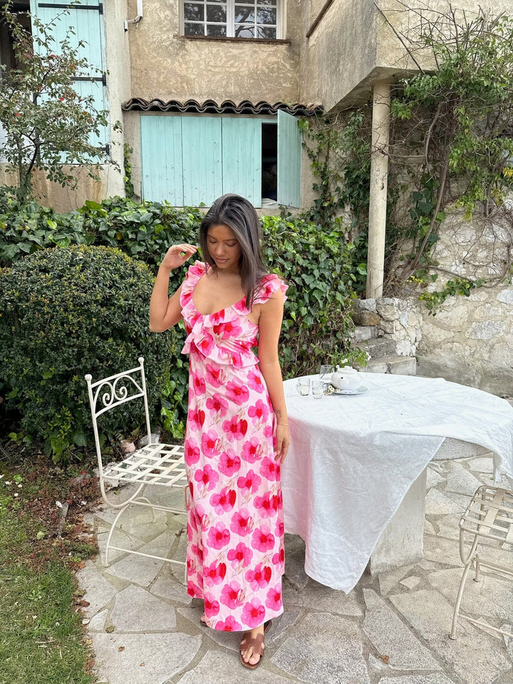 Forudbestilling - BYIC x Molly&My - Melbaic Dress A23117 - Pink Rose Blush Kjoler 