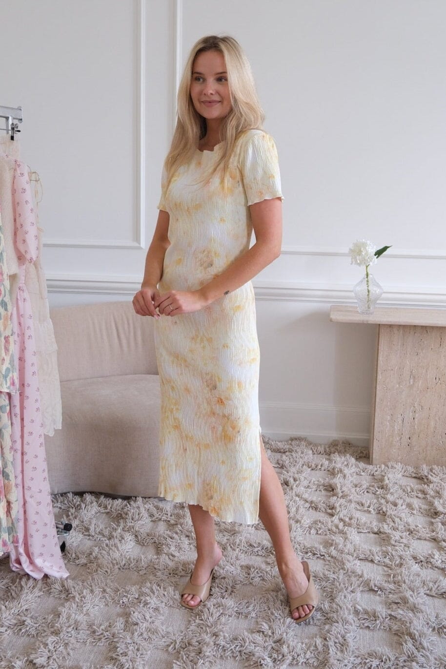 Forudbestilling - BYIC x Molly&My - Odaic Ss Dress A23834 - Sunlight Blossom Kjoler 