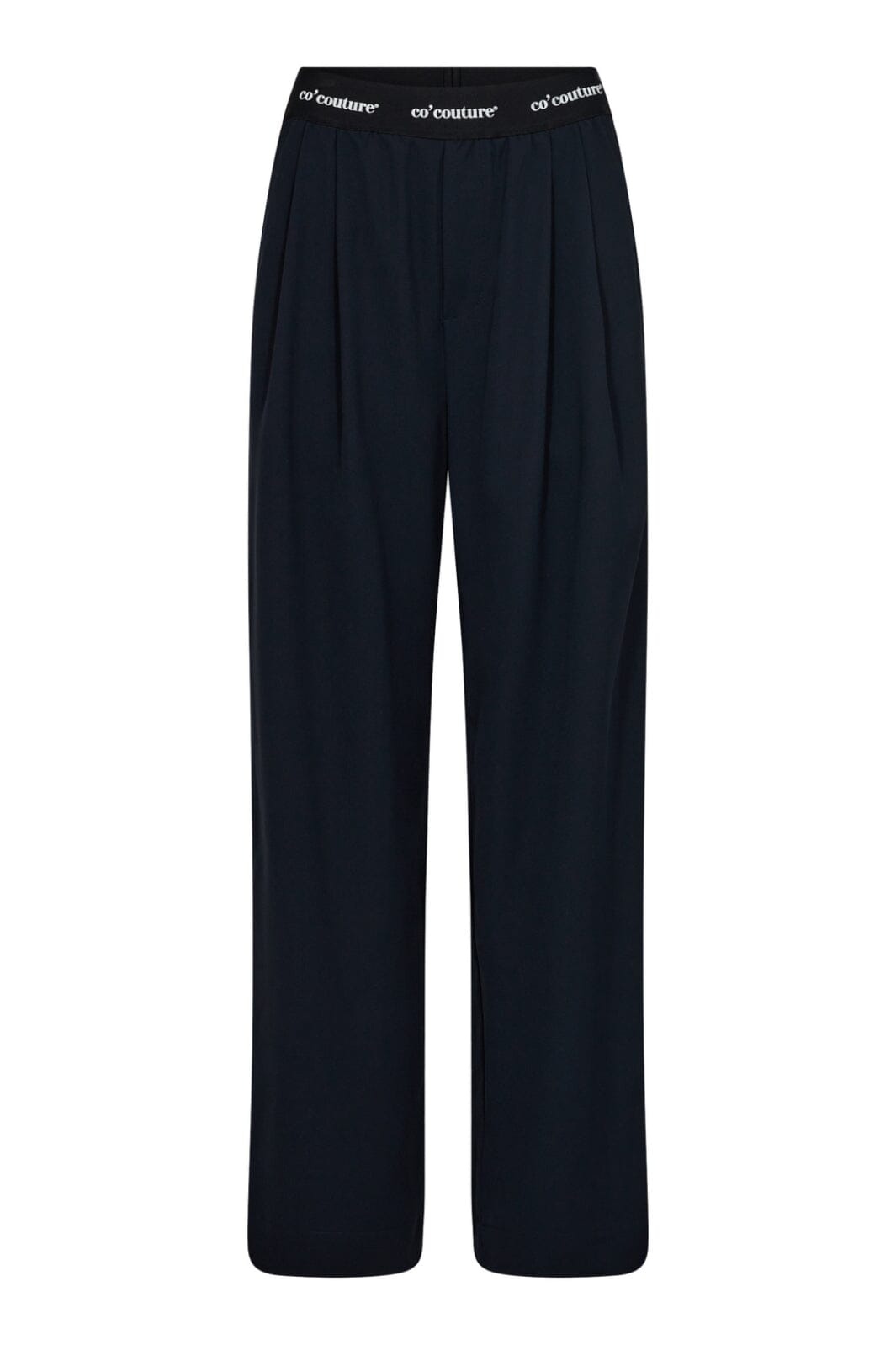 Forudbestilling - Co´Couture - Aminacc Logo Pant 31143 - 120 - Navy Bukser 