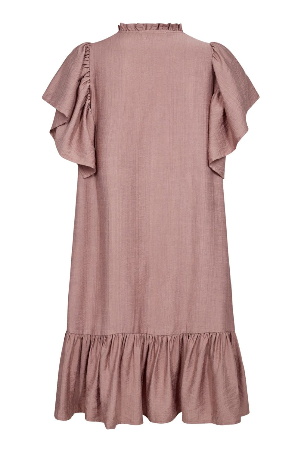 Forudbestilling - Co´Couture - Heracc Crop Ss Frill Dress 36479 - 103 - Old Rose Kjoler 