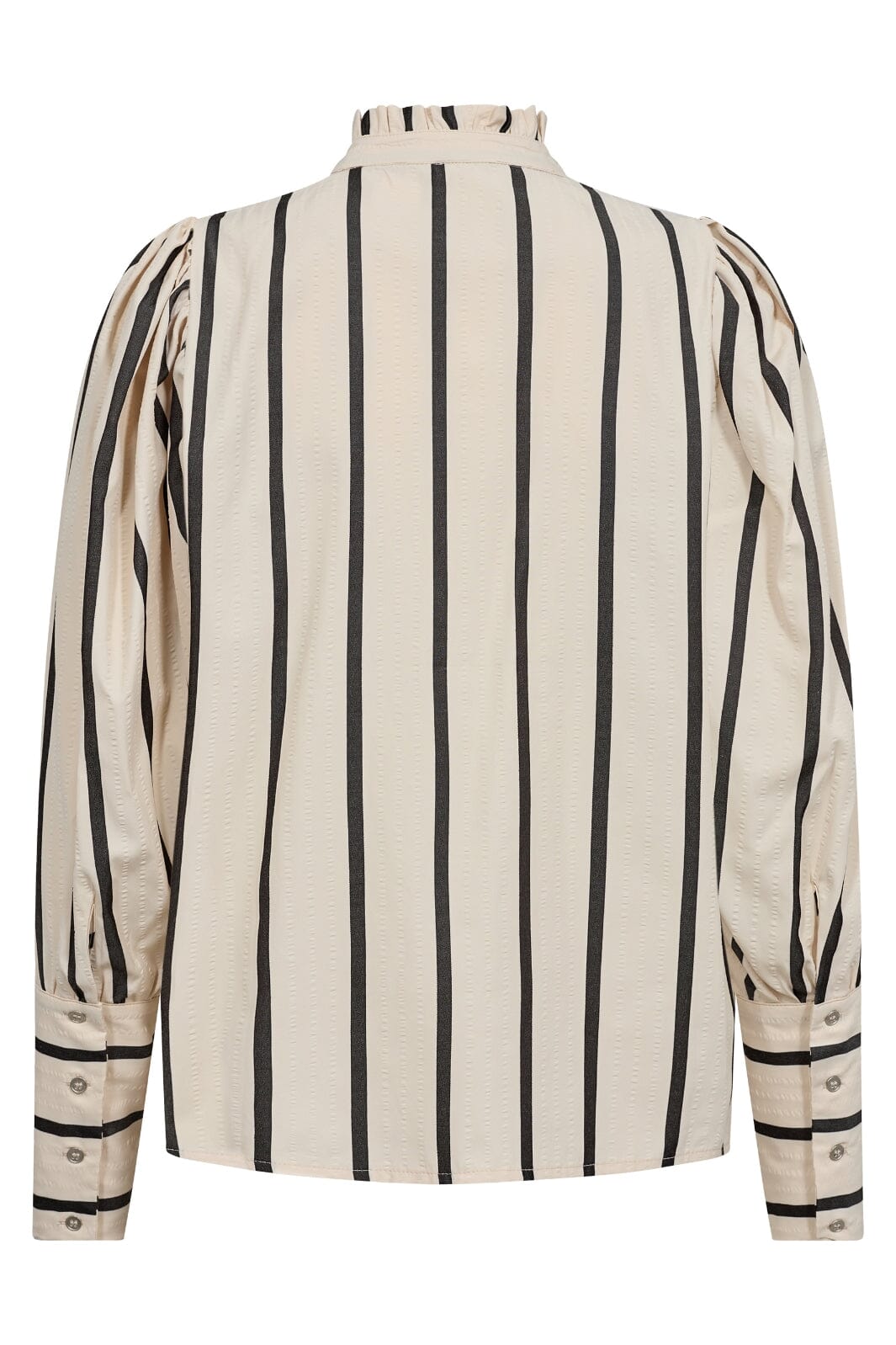 Forudbestilling - Co´couture - Tessiecc Stripe Puff Shirt - 78 Marciblack Skjorter 