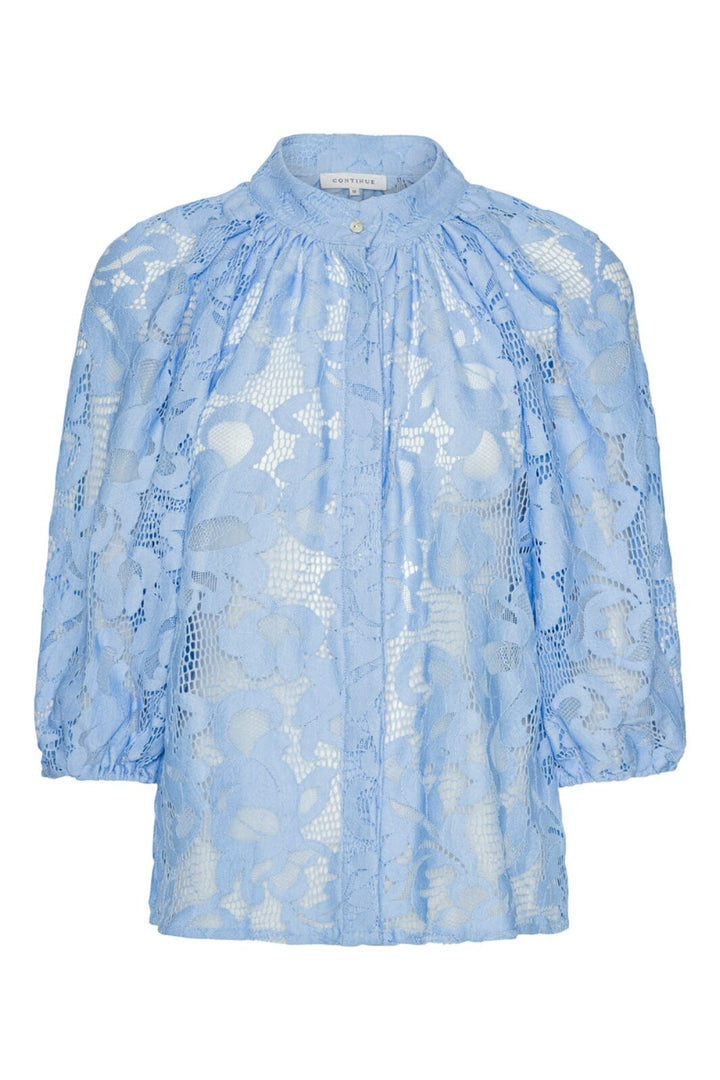 Forudbestilling - Continue - Sia Big Lace 14822 - Sky Blue Bluser 