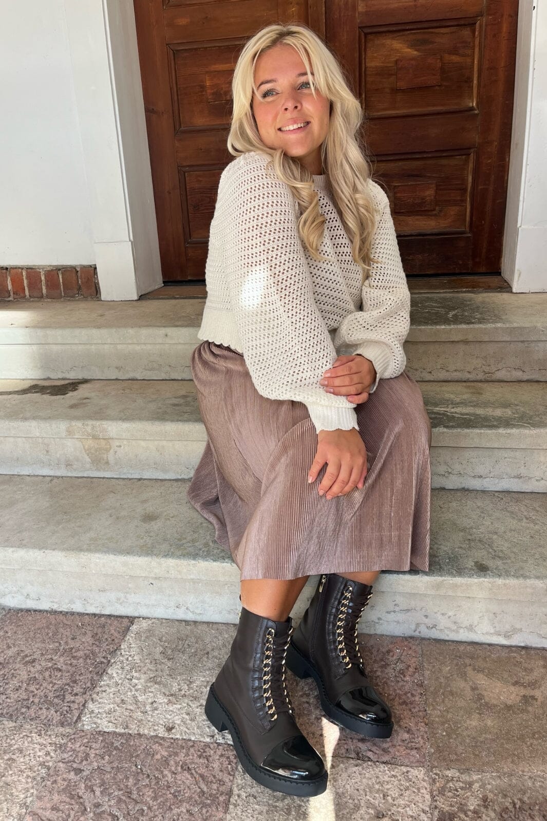 Forudbestilling - Copenhagen Shoes - New Rock Multi - 0500 Brown/Black Støvler 