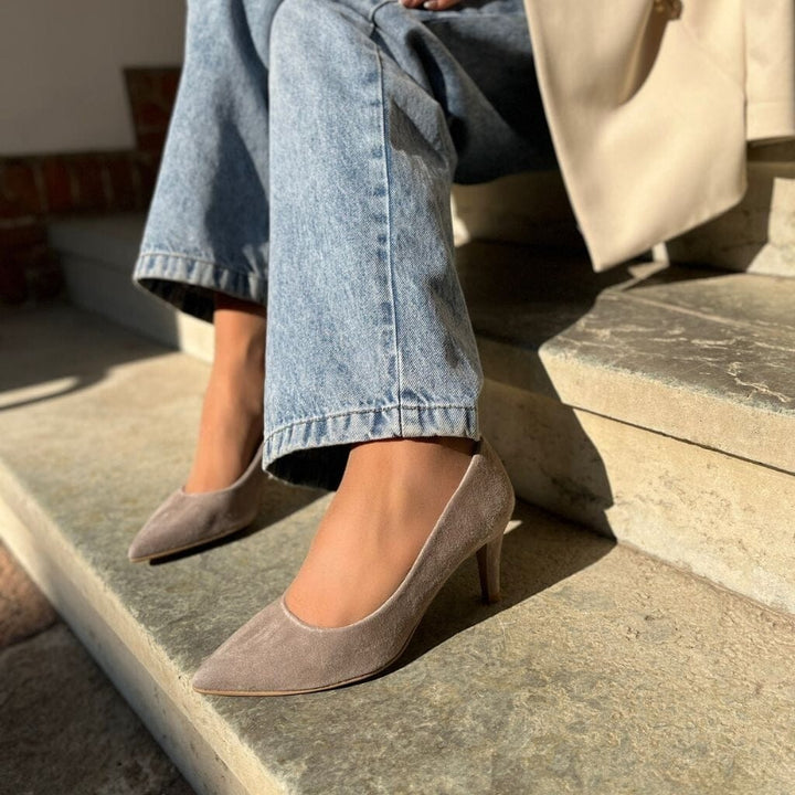 Forudbestilling - Copenhagen Shoes - Siesta CS5063 - 0099 - Beige (Topo) Stiletter 