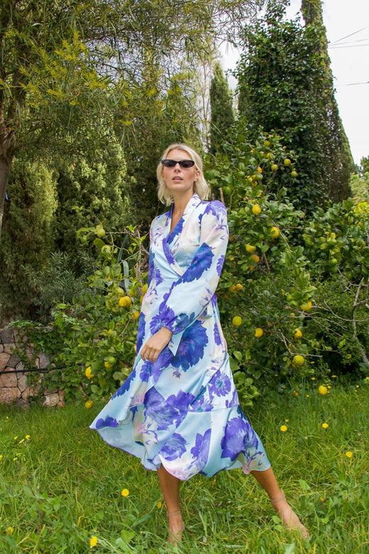 Forudbestilling - Cras - Lara Dress C1687 - 8096 - 8096 Pale Peony Blue Kjoler 