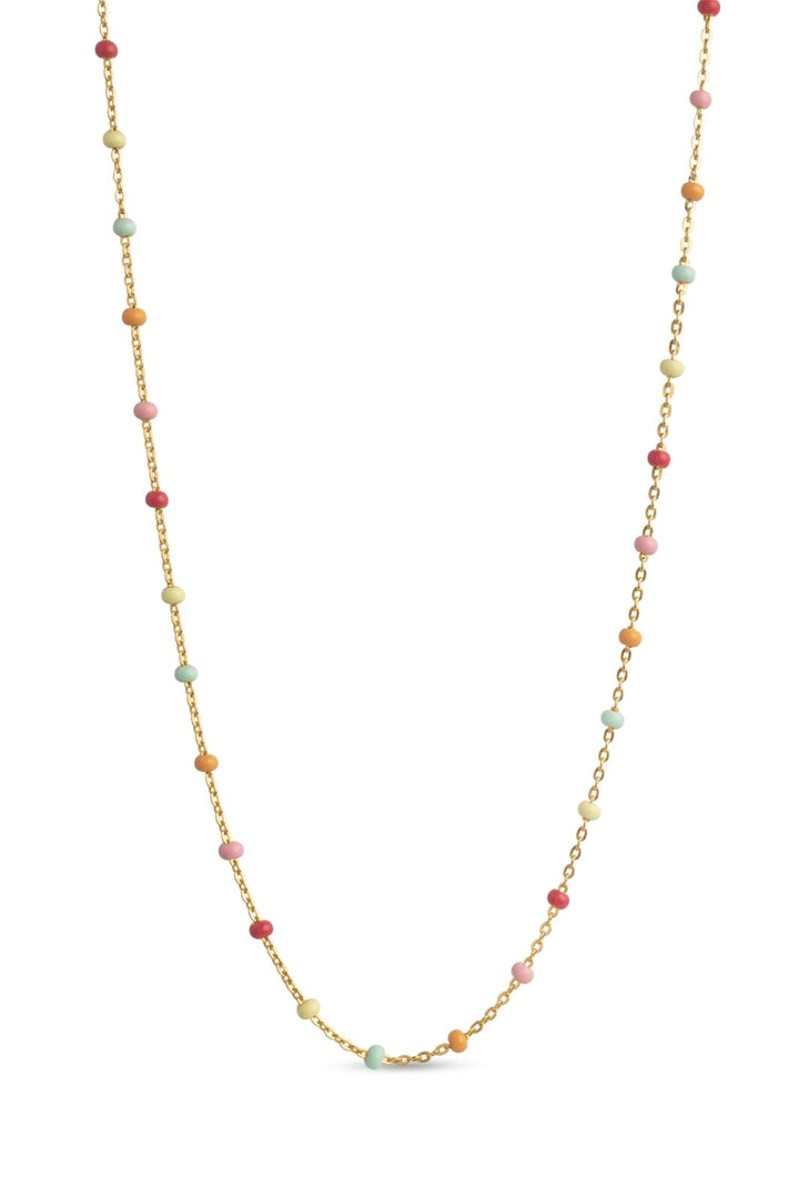 Enamel Copenhagen - Necklace, Lola N55G - Rainbow