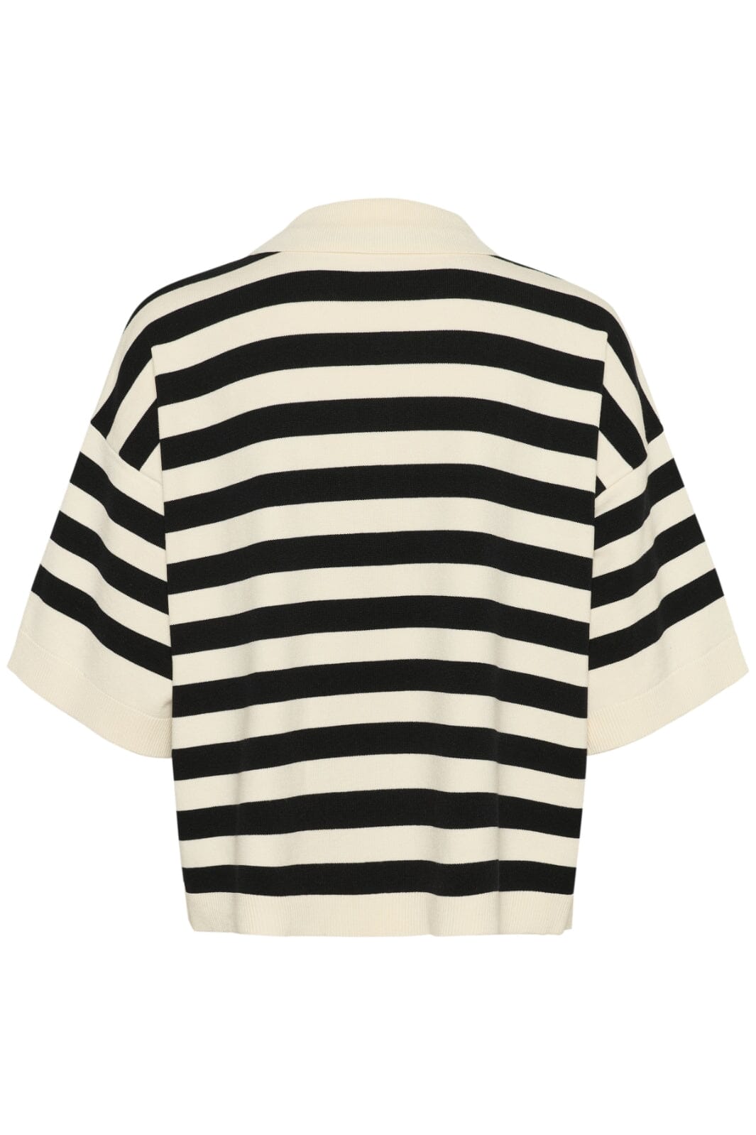 Gestuz - Gzalli Pullover 10910128 - 107569 - Black/Ivory Striped