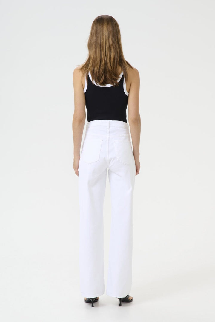 Gestuz - Gzdrew Contrast Logo Top 10910268 - 100017 - Black