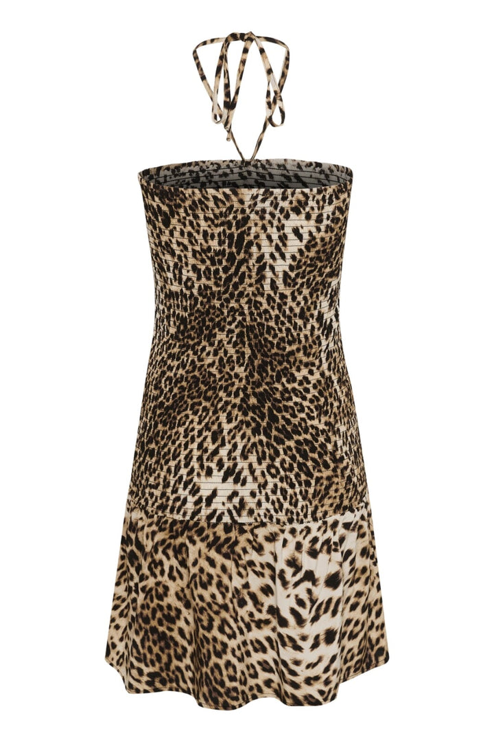 Gestuz - Gzgeopa P Tube Short Dress 10910511 - 107683 - Leopard Butter Yellow