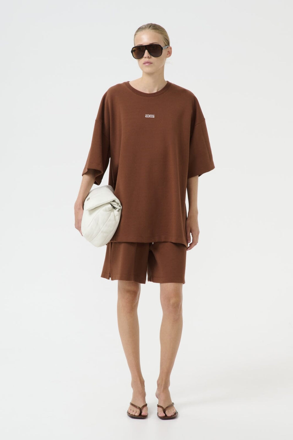 Gestuz - Gzimina Shorts 10910317 - 191227 - Sorrel Horse