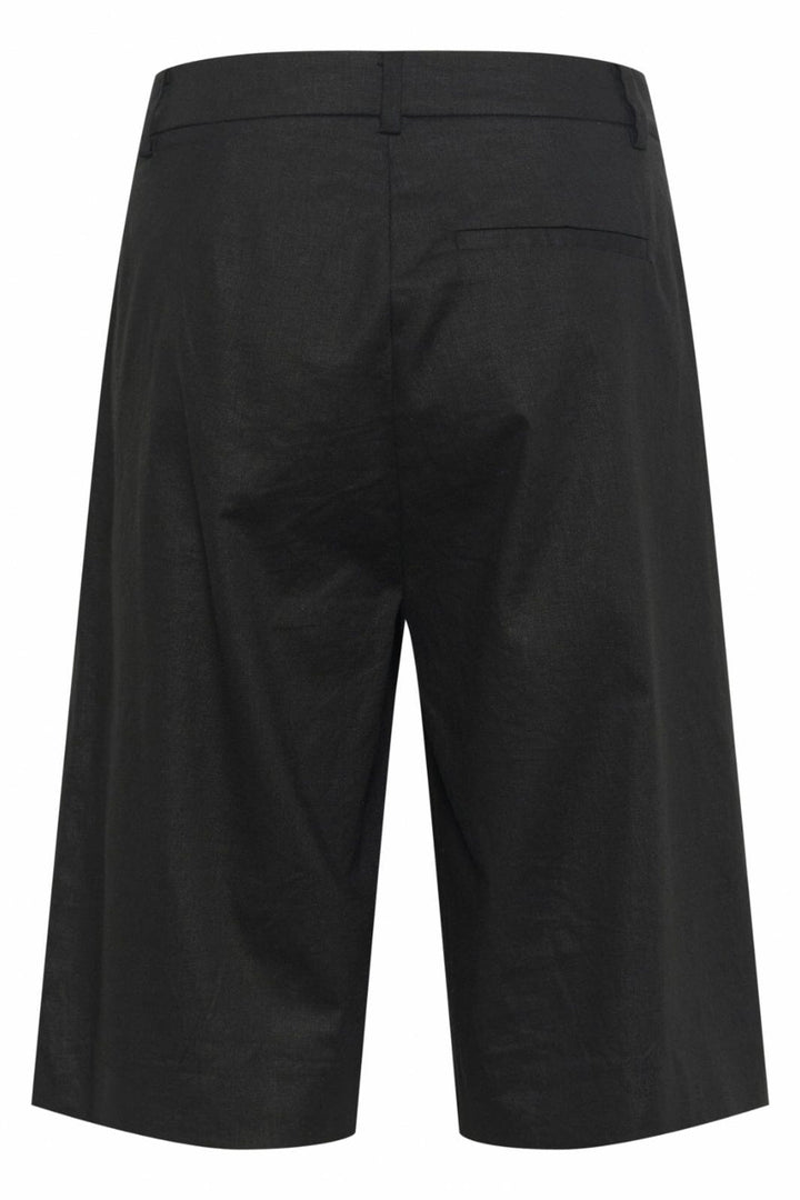Gestuz - Gzizza Linen Shorts 10910281 - 100017 - Black