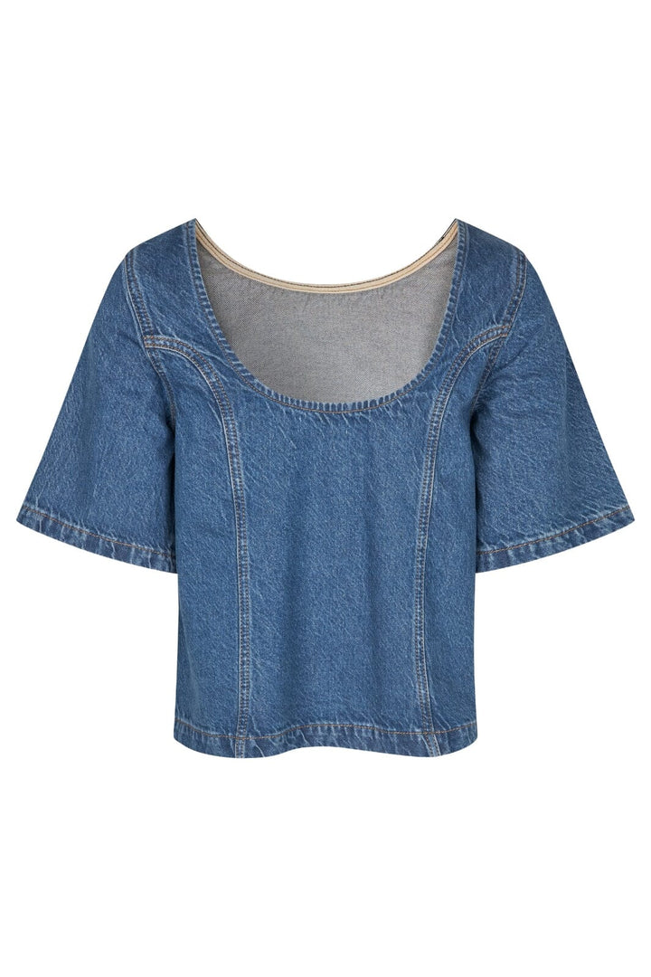 Forudbestilling - Global Funk - Ananea-F - P32 Vintage Blue Wash Bluser 