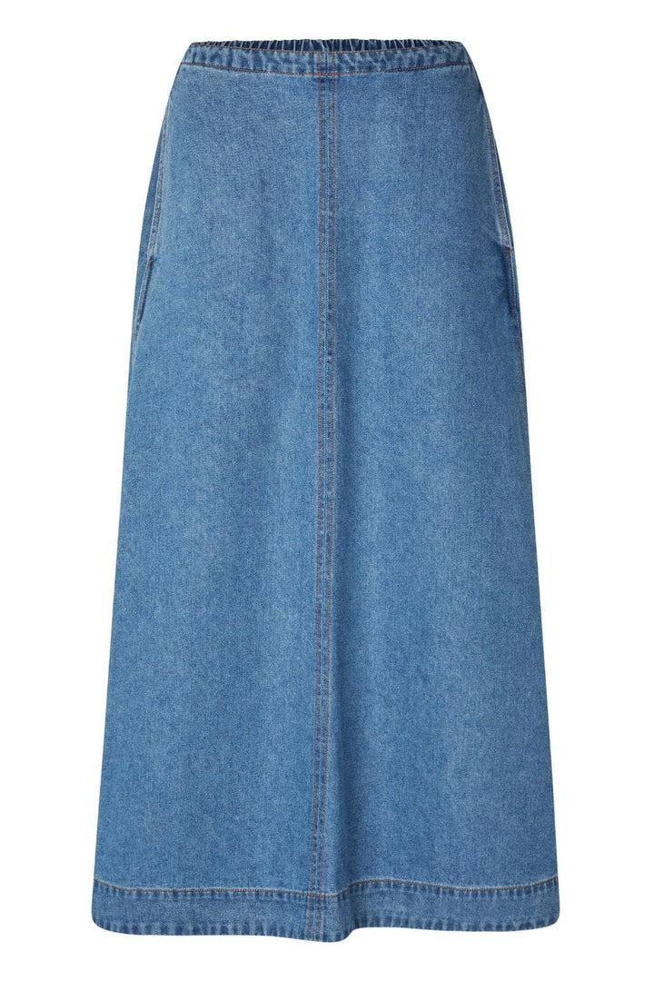 Forudbestilling - Global Funk - Junea-G - 951 Mid Vintage Blue Nederdele 