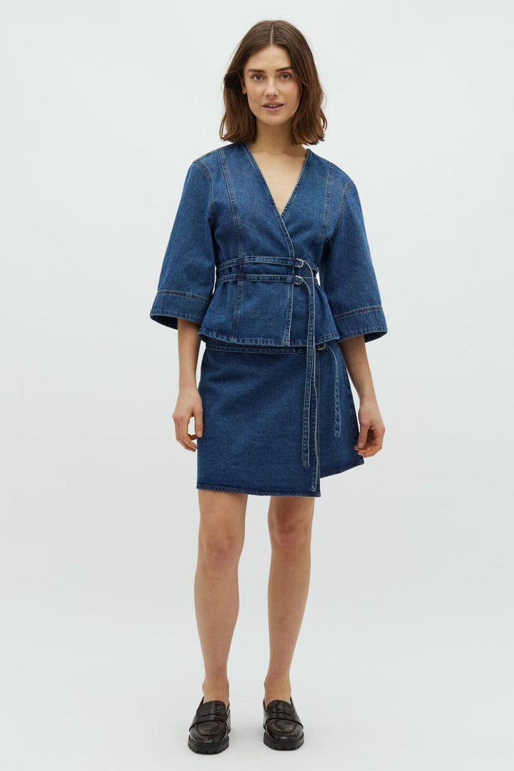 Forudbestilling - Global Funk - Merie Ss-G 74350707 - P32 - Vintage Blue Wash