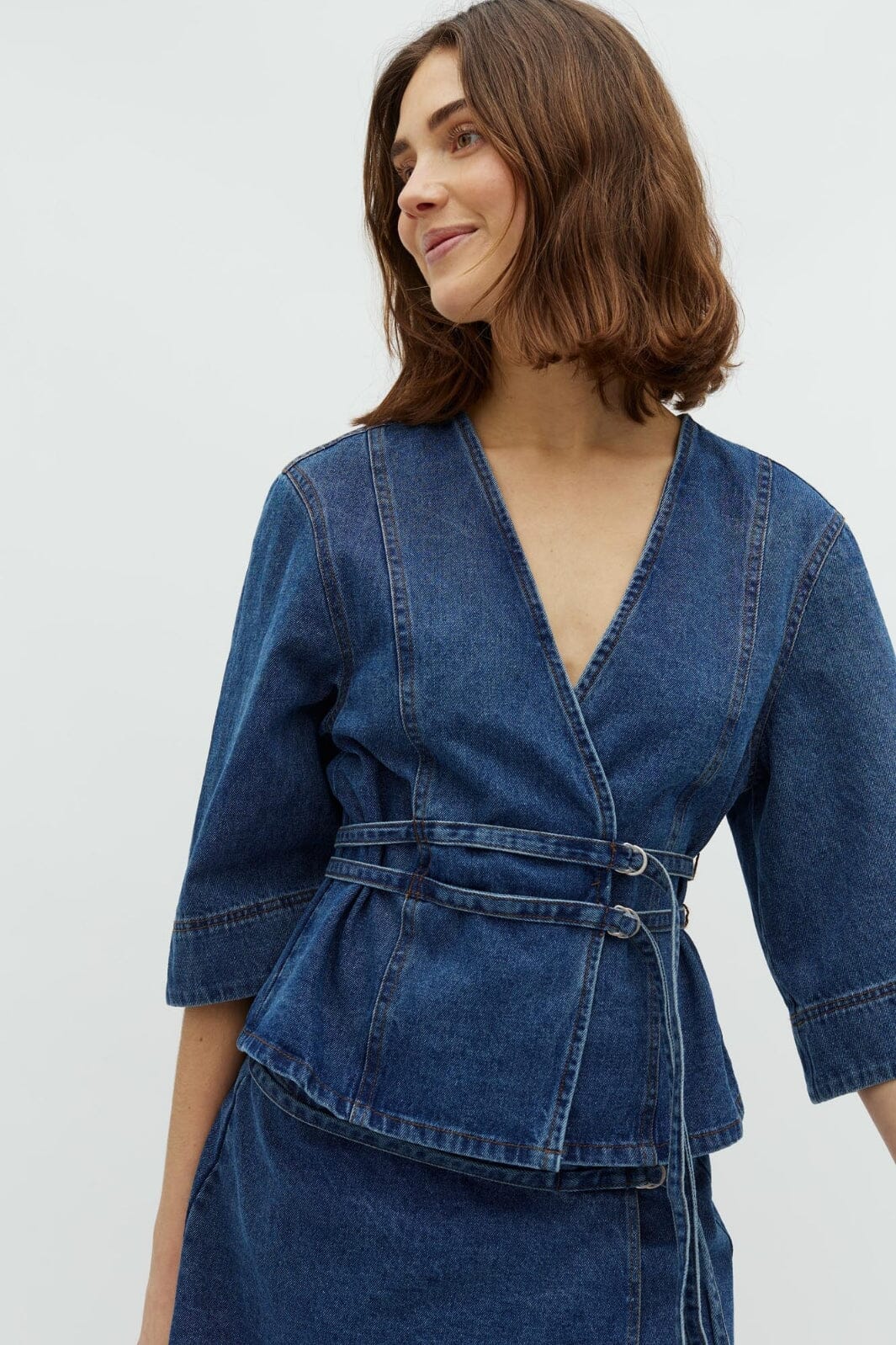 Forudbestilling - Global Funk - Merie Ss-G 74350707 - P32 - Vintage Blue Wash