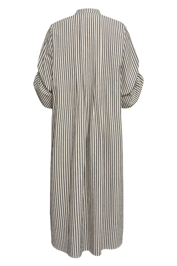 Gossia - Alexago Jo Shirt Dress G1989 - Creme Black Stripes
