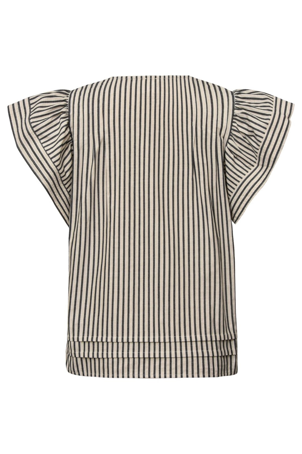 Gossia - Minkago Jo Blouse G1987 - Creme Black Stripes