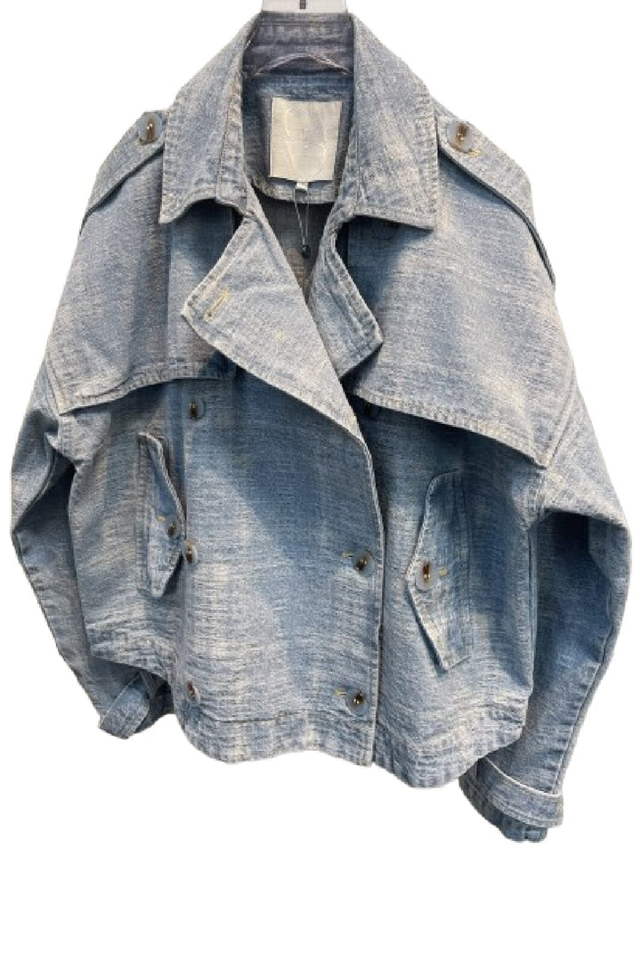 Forudbestilling - Gossia - Tabitago Jacket - Destroyed Denim Jakker 