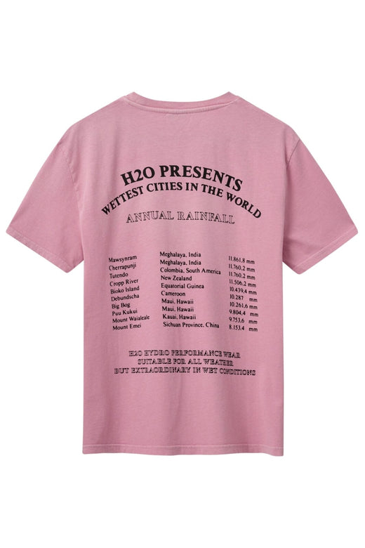 H2O - Kap Dan Tee Print 101007 - 7018 - Flamingo/Black