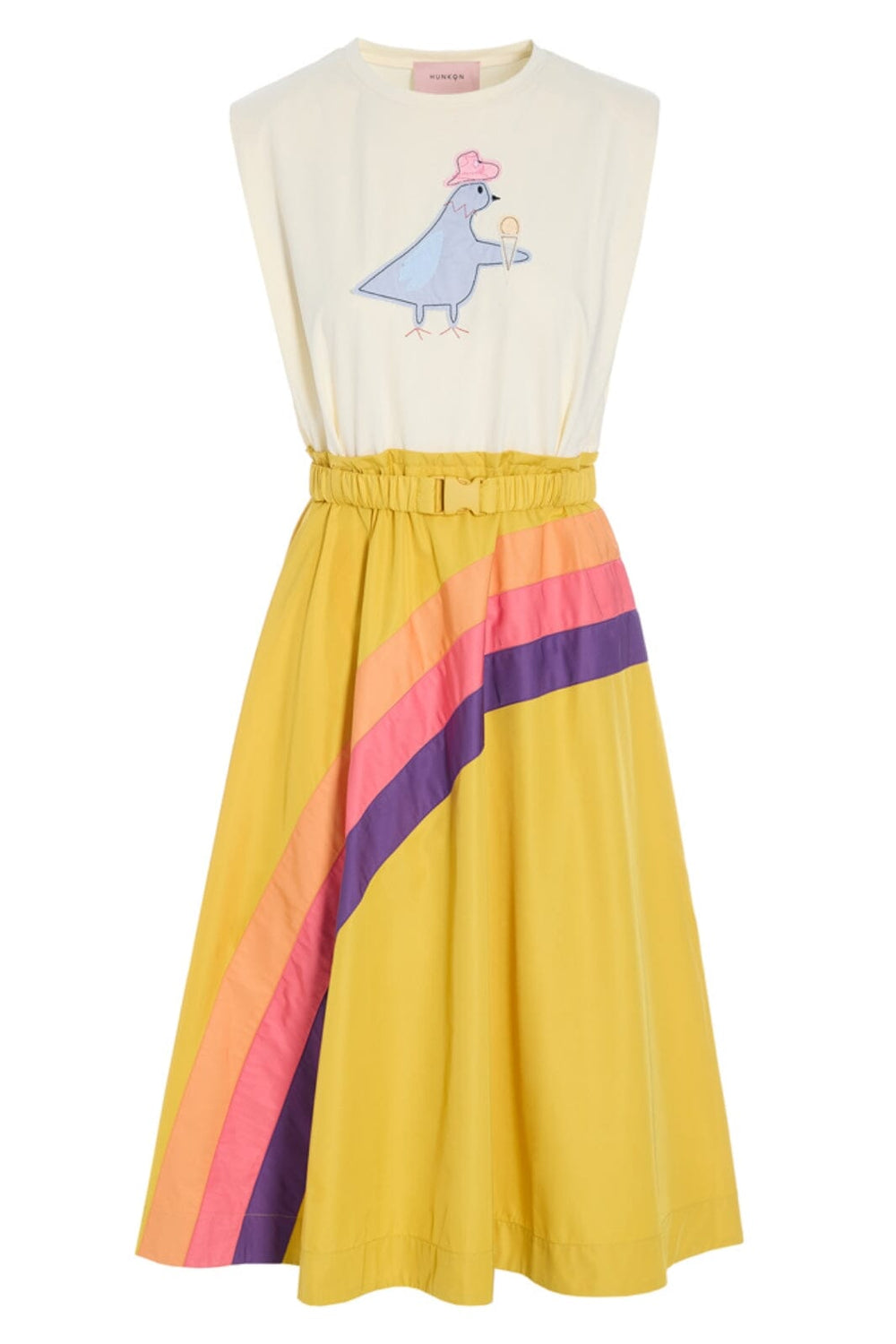 Hunkøn - Dove Dress 25318 - Yellow