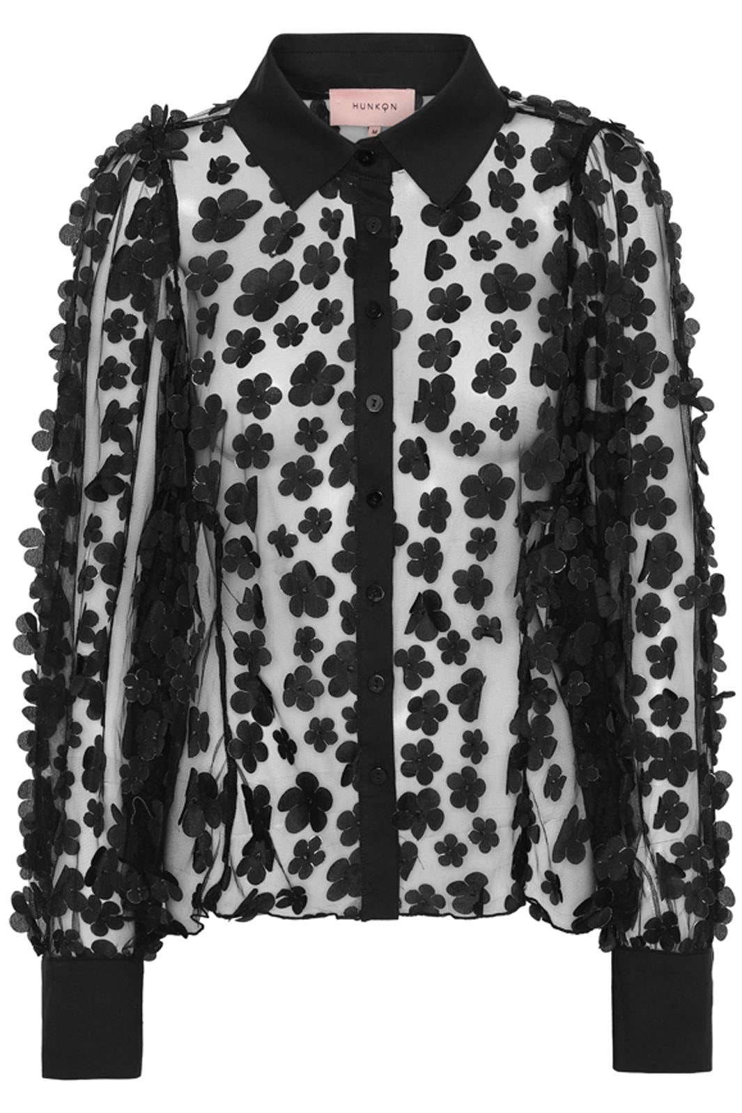 Forudbestilling - Hunkøn- Kassandra Shirt - Black (Midt Marts) Skjorter 