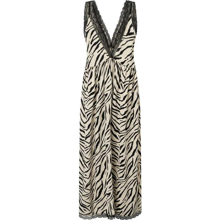 Forudbestilling - Hunkøn - Vavara Dress - Zebra Striped Kjoler 