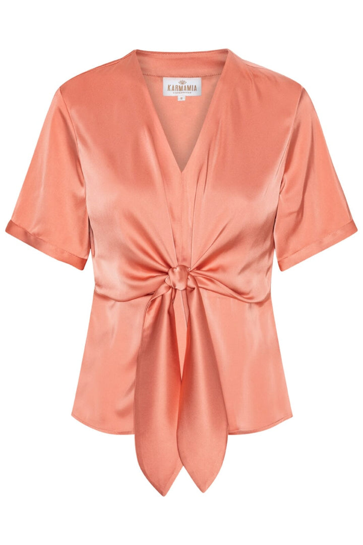 Forudbestilling - Karmamia - Blair Blouse (Short) 2199 - Semi Rich Peach