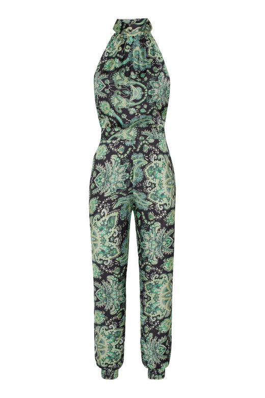 Forudbestilling - Karmamia - Lennox Jumpsuit - Emerald Paisley (Midt August) Jumpsuits 