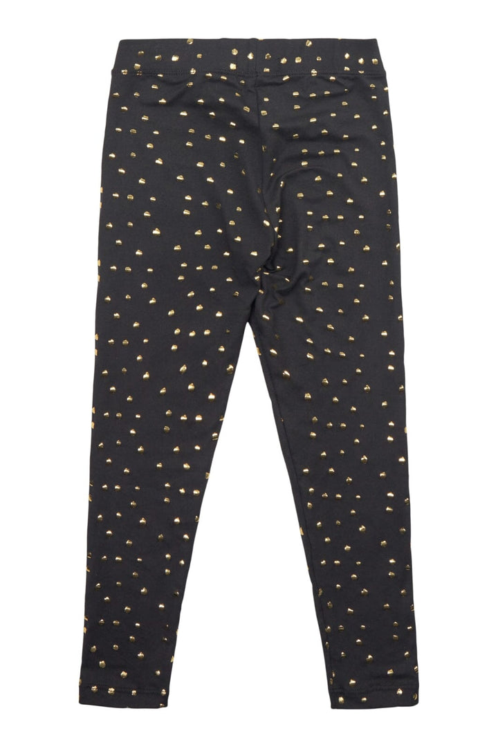 Forudbestilling - Liberté Ami - Alma-Leggings (Kids) - Black Gold Dot 2 Leggings 