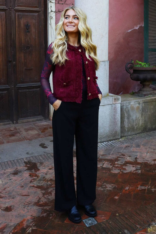 Forudbestilling - Liberte - Coco Vest 22247 - Bordeaux