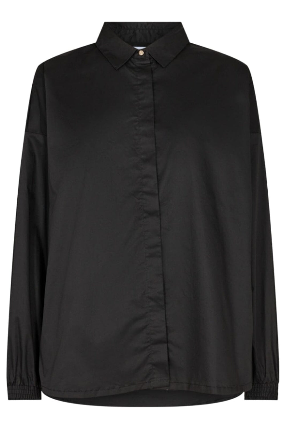 Forudbestilling - Liberte - Sussi-Ls-Short-Shirt - Black (Feb/Mar) Skjorter 