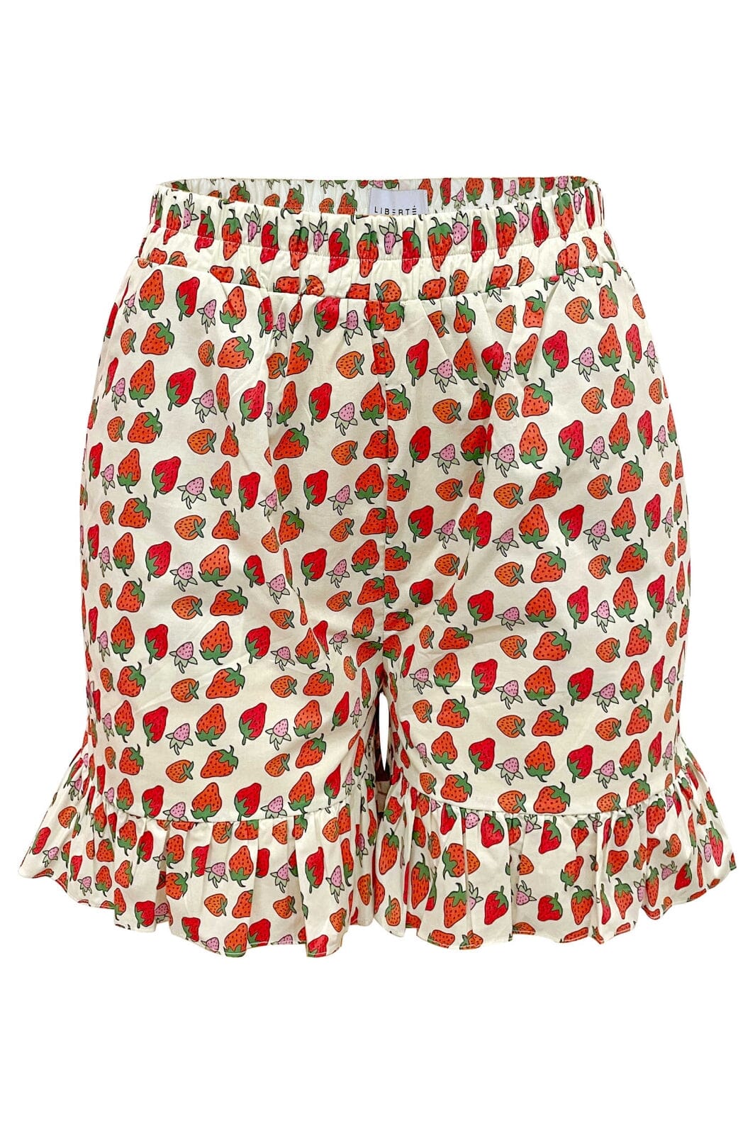 Liberte - Tia-Frill-Shorts 22221 - Strawberry