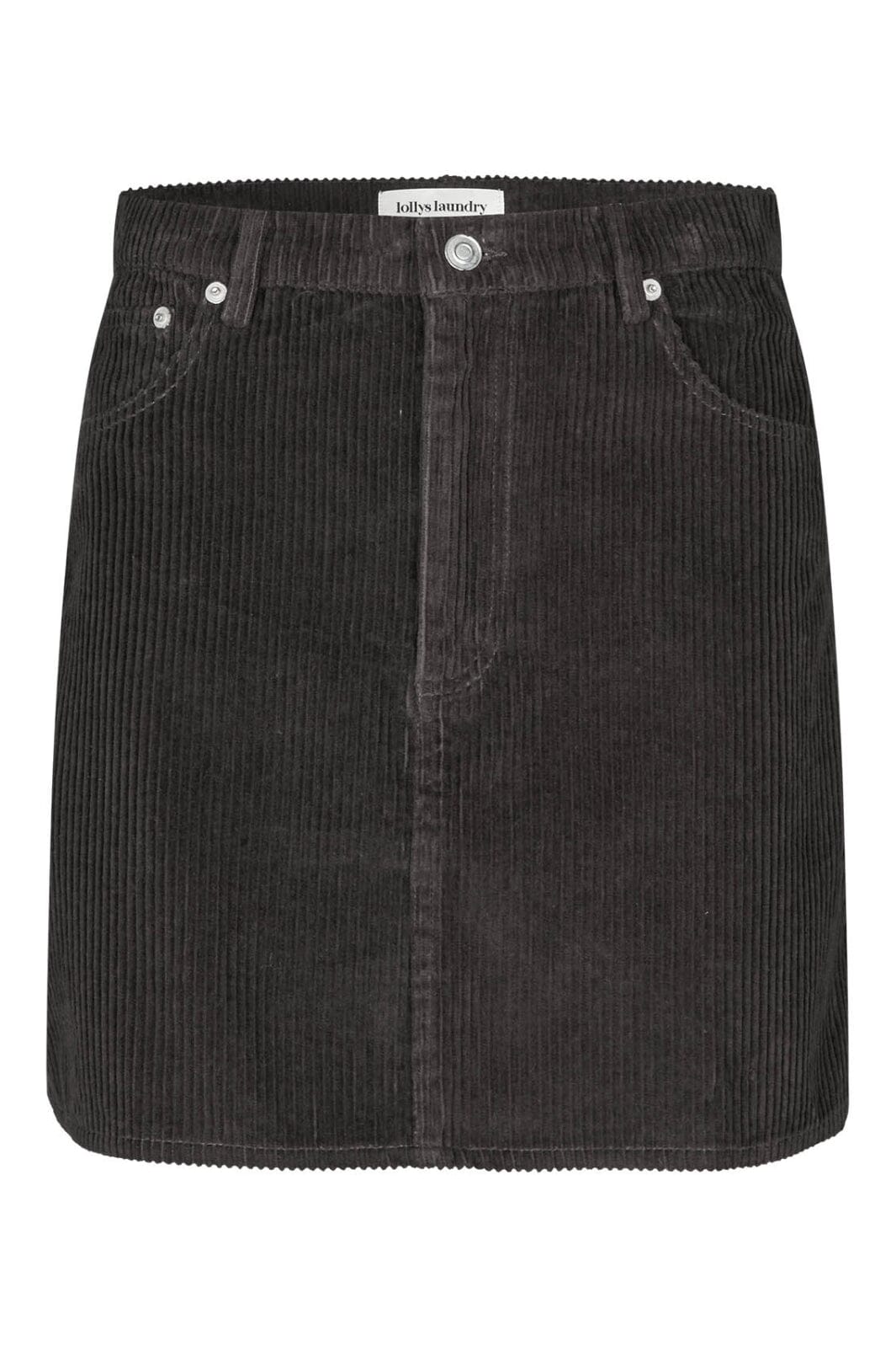 Forudbestilling - Lollys Laundry - Evasll Short Skirt25445-2046 - 87 Dark Mokka