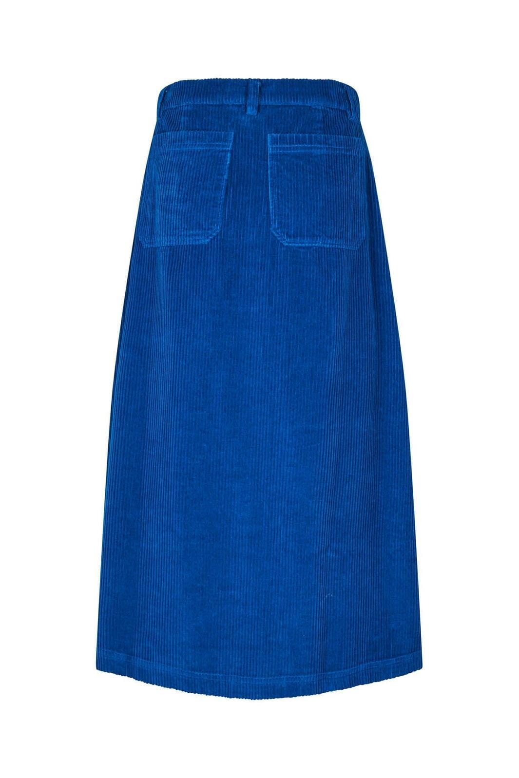 Lollys Laundry - Unall Maxi Skirt25445-2013 - 97 Neon Blue Nederdele 